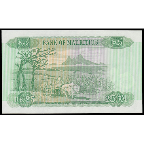 Mauritius, 25 Rupees 1967, A/14 018097