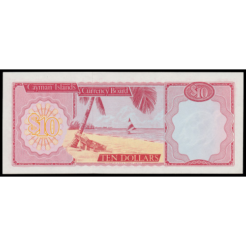 Cayman Islands, 1-25 Dollars 1971, A/1 000010 (Low number set)