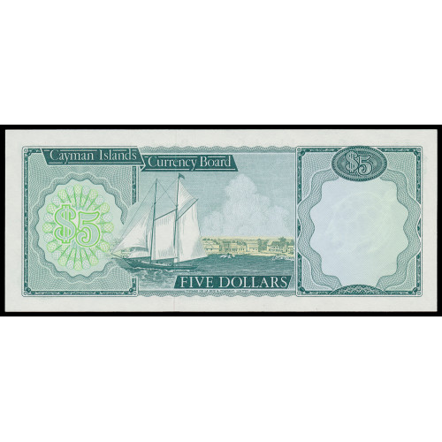 Cayman Islands, 1-25 Dollars 1971, A/1 000010 (Low number set)