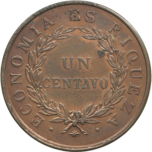 Chile, 1 Centavo 1835