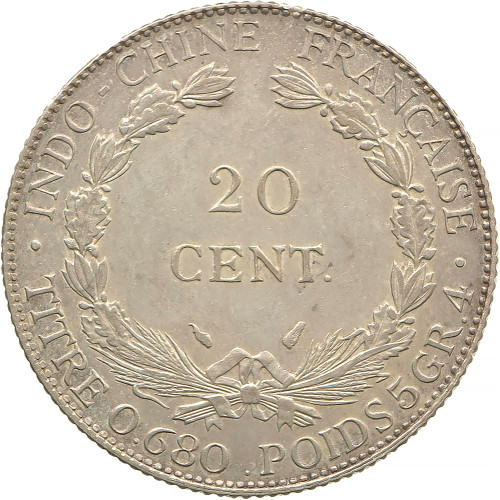 French Indo-China, 20 Cents 1937