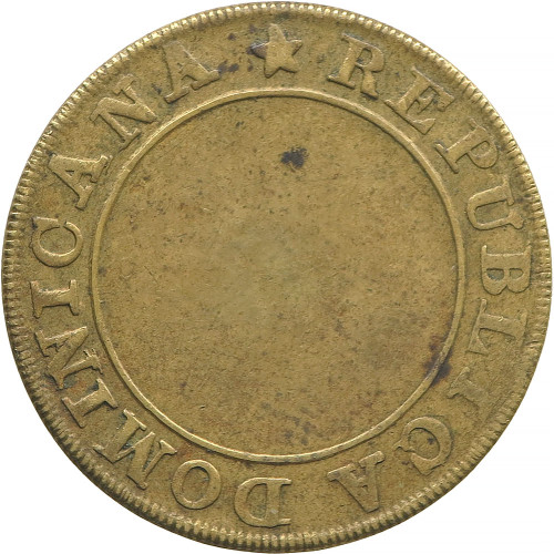 Dominican Republic, 1/4 Real 1848