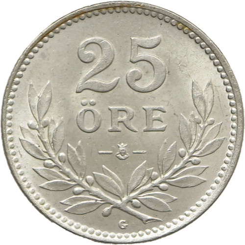 Sweden, 25 Ore 1938