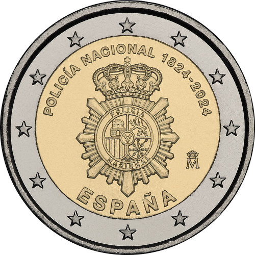 Spain, 2 Euro 2024, National Police Corps