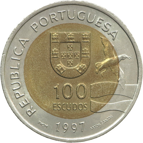 Portugal, 100 Escudos 1997, Lisbon World Expo '98