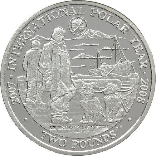 South Georgia & South Sandwich Islands, 2 Pounds 2007, International Polar Year