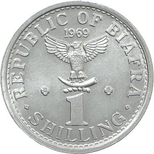 Biafra, 1 Shilling 1969