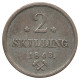 Norway, 2 Skilling 1843