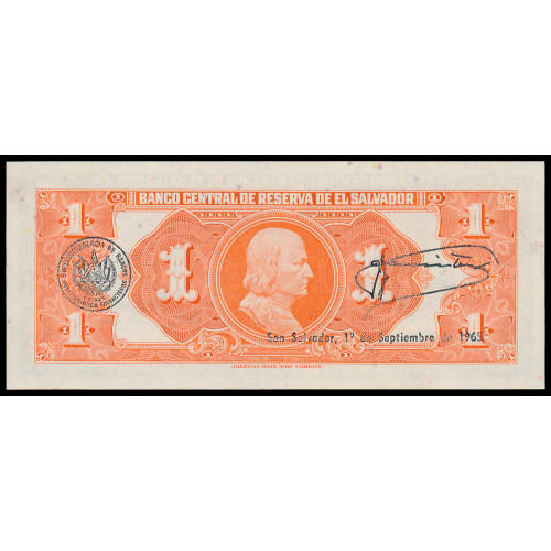 El Salvador, 1 Colon 1964, 1941280