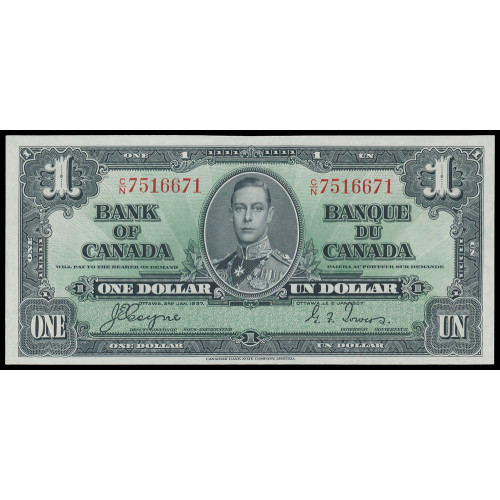 Canada, 1 Dollar 1937, C/N 7516671