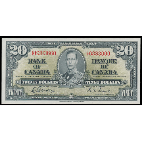 Canada, 20 Dollars 1937, E/E 6383660