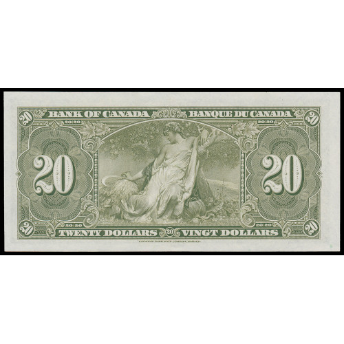 Canada, 20 Dollars 1937, E/E 6383660