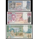 Mauritania, 100-200-1000 Ouguiya 1975-77 (Same number set)