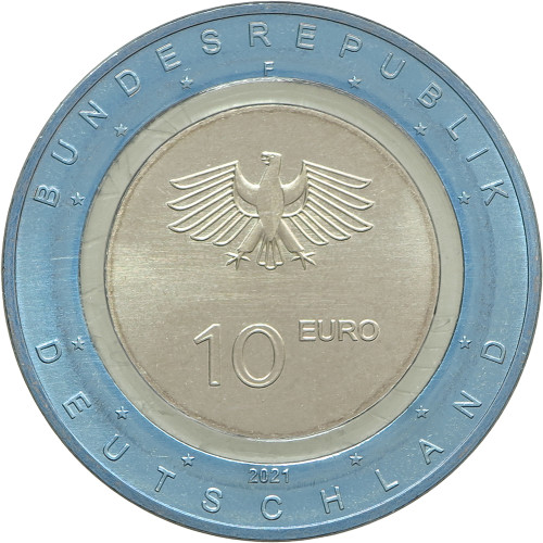 Germany, 10 Euro 2021, On the Water (F)