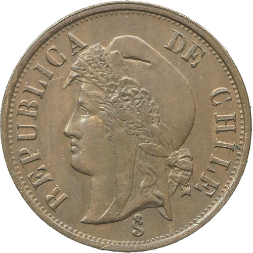 Chile, 2 Centavos 1894