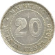 Mauritius, 20 Cents 1889 H