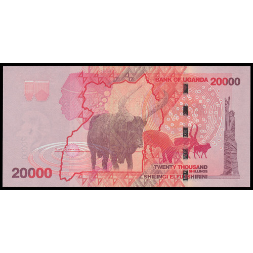 Uganda, 20000 Shilings 2022