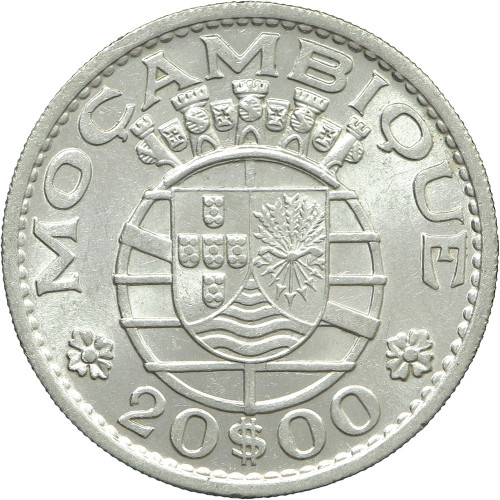 Mozambique, 20 Escudos 1960