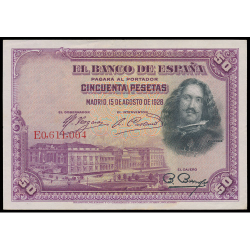 Spain, 50 Pesetas 1928