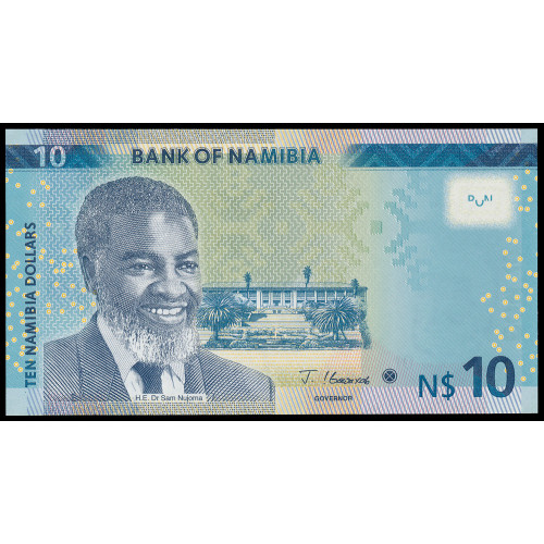 Namibia, 10 Dollars 2021