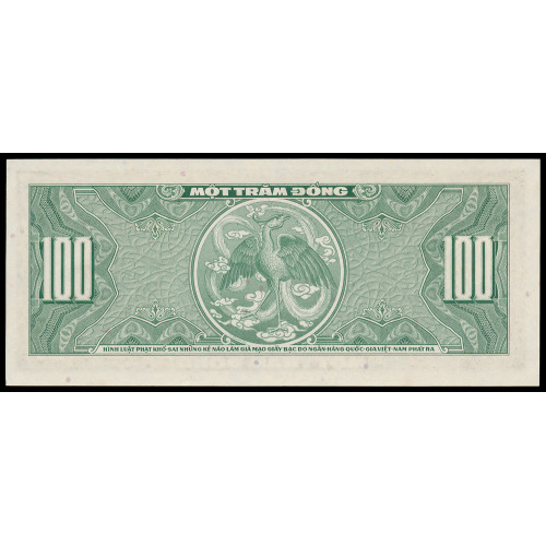 Vietnam South, 100 Dong 1955