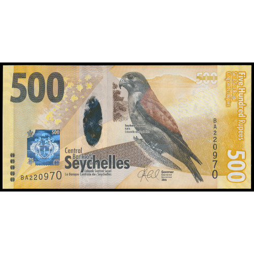 Seychelles, 500 Rupees 2016