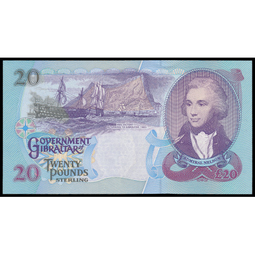 Gibraltar, 20 Pounds 1995