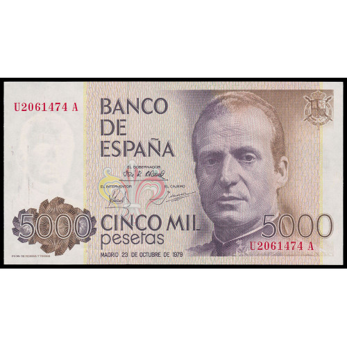 Spain, 5000 Pesetas 1979, U 2061474