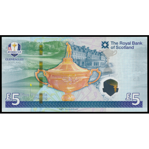 Scotland - The Royal bank of Scotland PLC, 5 Pounds 2014, Commemorative