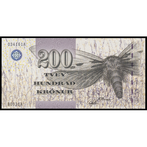 Faeroe Islands, 200 Kronur 2003