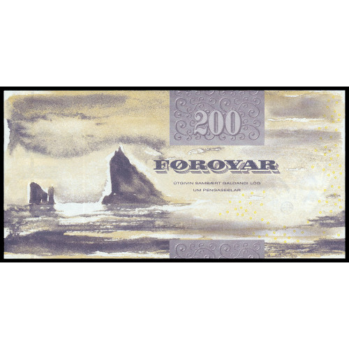 Faeroe Islands, 200 Kronur 2003