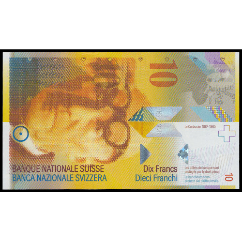 Switzerland, 10 Francs 2008