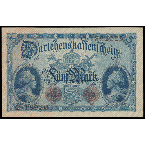 Germany, 5 Mark 1914