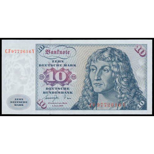 Germany, 10 Deutsche Mark 1977