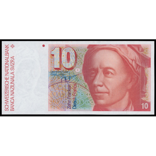 Switzerland, 10 Francs 1991