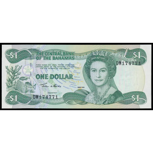 Bahamas, 1 Dollar 2002