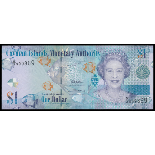 Cayman Islands, 1 Dollar 2010