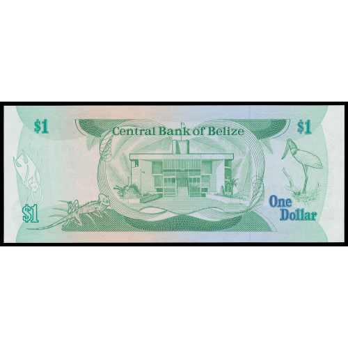 Belize, 1 Dollar 1986