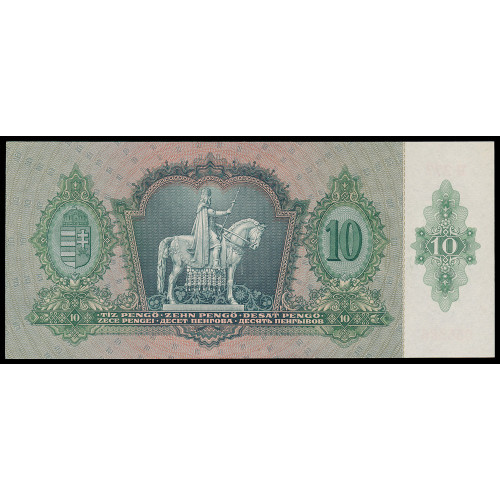 Hungary, 10 Pengo 1936