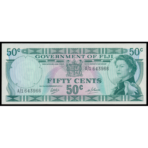 Fiji, 50 Cents 1969, A/1 643966