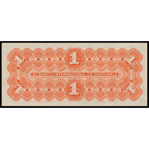 Guatemala - El Banco Internacional de Guatemala, 1 Peso 1923, 1975099