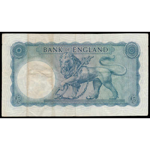 Great Britain, 5 Pounds 1957-67, E10 921551