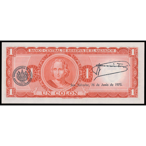 El Salvador, 1 Colon 1972