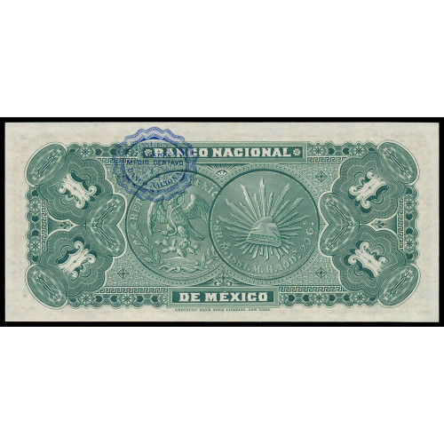 Mexico - El Banco Nacional de Mexico, 1 Peso 1913, 1147047