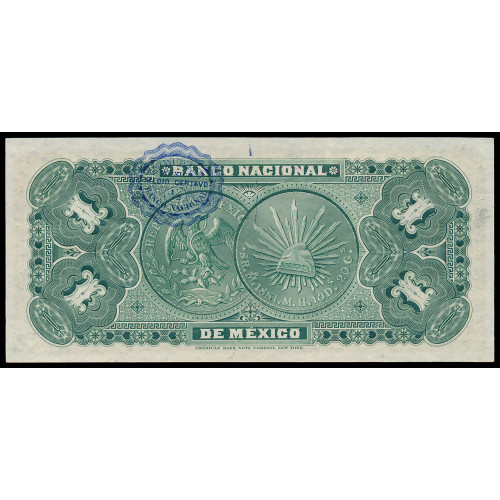 Mexico - El Banco Nacional de Mexico, 1 Peso 1913, 1147088