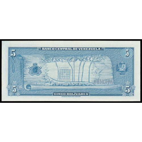 Venezuela, 5 Bolivares 1966, Commemorative