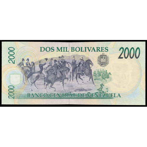 Venezuela, 2000 Bolivares 1998