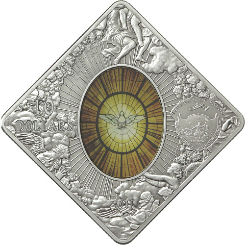 Palau, 10 Dollars 2011, Basilica Sancti Petri