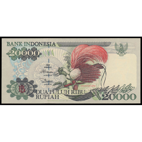 Indonesia, 20000 Rupiah 1995