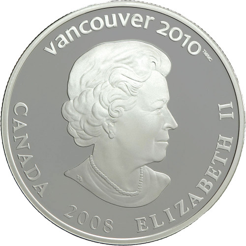 Canada, 25 Dollars 2008, Vancouver Olympics - Figure skating